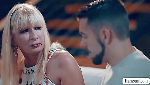 Hot stepmother fucked and banged with her stepbrother